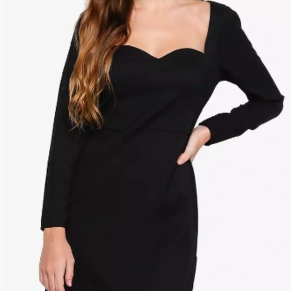 NWOT Abercrombie & fitch Sweetheart Slim Mini Dress - Picture 3 of 6